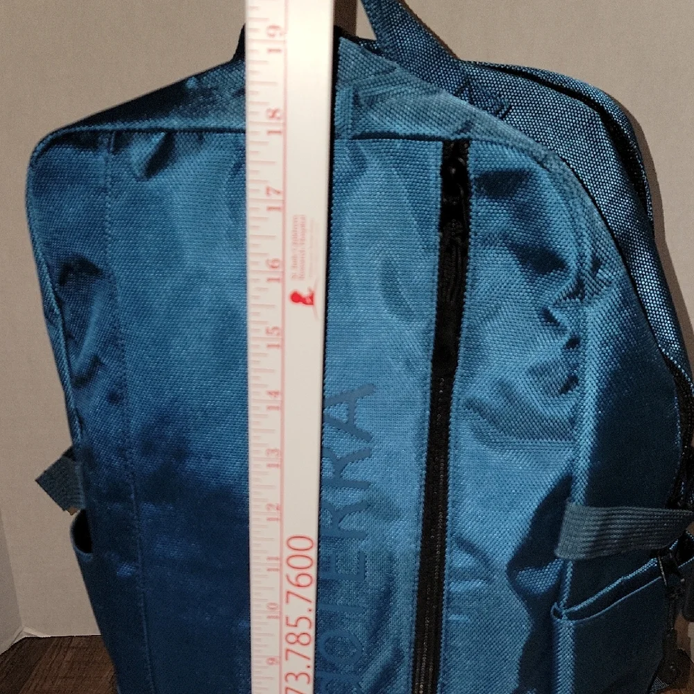 Doterra Teal Backpack with Black Accents